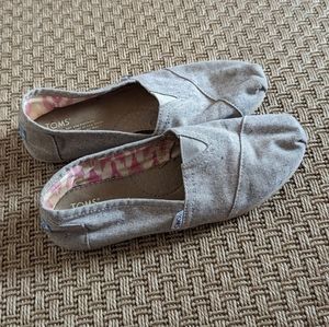 Toms Women Shoes Grey US9